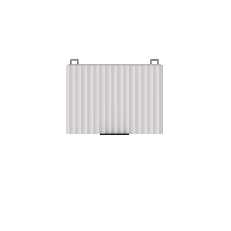 Н.м. "NIKA ВОЛНА" шкаф навесной ВШ50 см-1г-360, к.Белый/ф.Белый фотография