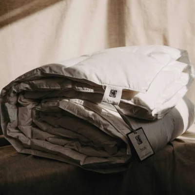 Одеяло "Эколь белый пух" 140*205, батист/пух_10