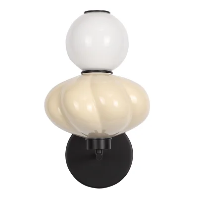 Светильник настенный ST-Luce черный/желтый, опаловый LED 1*8W 3000K FLORENTINI_3