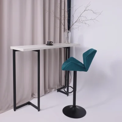 Кресло барное BERLIN GB, Velutto 20 бирюзовый велюр/черный_9