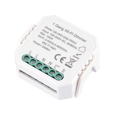 WI-FI реле 1 канал,250W, IP20, L46xW46xH18, 230V, Белый AROUND фотография