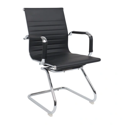 Кресло рабочее MARIANI, экокожа, черный фотография