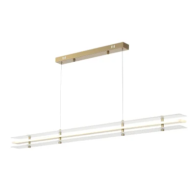 Светильник подвесной ST-Luce золотистый/Прозрачный LED 1*30W 4000K FAGY_3