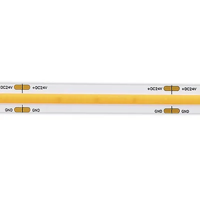 Светодиодная лента COB 12Вт/м 4000K 4700Lm Ra>90 IP20 L5000xW10 24В Светодиодные ленты фотография