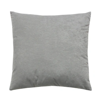 Подушка декоративная МАТЕХ VELOURS 48*48*10. Цвет светло-серый, арт. 57-130 фотография