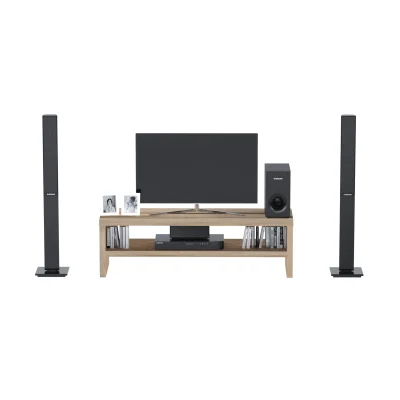 Тумба ЭНКЕЛЬ ТВ12,  120х37х38см, дуб беленый_3