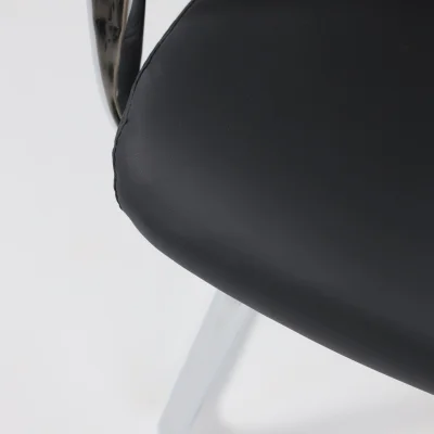 Стул VELLA, черная экокожа/хромированный металл_9