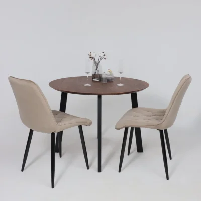 Стул ASTRA, 2, бежевый велюр HLR-08/черный_6