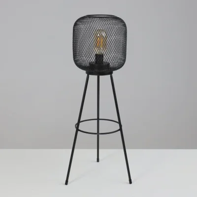 Светильник напольный AKS тип 1 ( Фонарь на подставке 28х58см 1LED, 2АА ) фотография