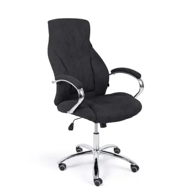 Кресло поворотное MASTIF, ткань/графит фотография