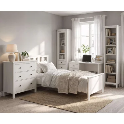 Спальня Сага, белый. Комплект №3_2