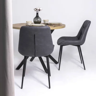 Стул AV 405, графитовая замша Kiprus 13/черный_3