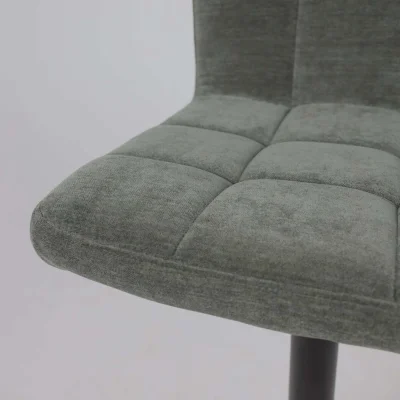 Стул барный LOGOS, темно-зеленый шенилл Ote Canna 352/черный_15