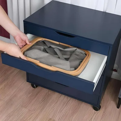 Корзина для белья IRIS - 2, бамбук_3