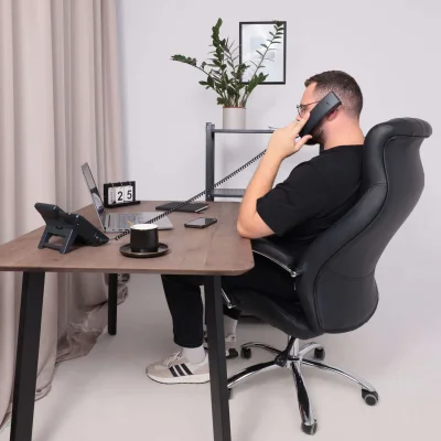 Кресло поворотное MASTIF, ECO, черный_10