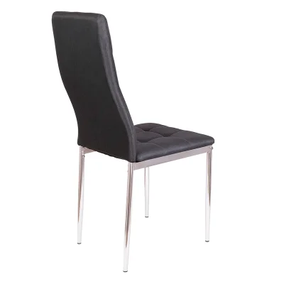 Стул SKY, темно-серая ткань Seattle 007/хром_3