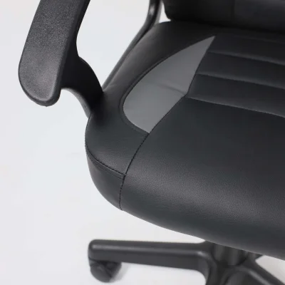 Кресло поворотное WEB, ECO, черный+серый_15