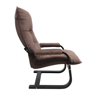 Кресло Leset Форест (Венге, коричневый велюр V 23)_4