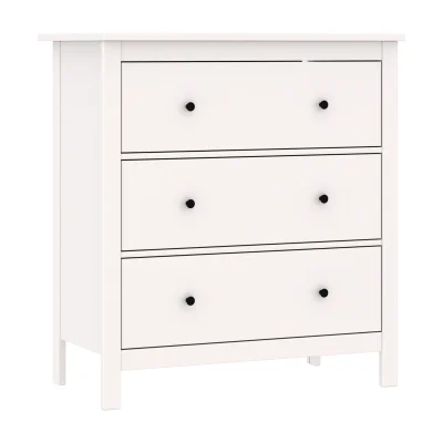 Комод САГА 3 ящика, белый (2.08.02.020.1 RU) фотография