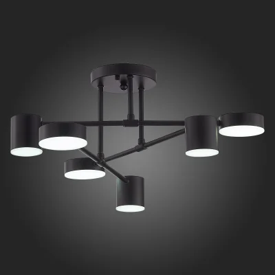 Светильник потолочный Черный/Черный LED 6*7W 4000K NOBEL_11