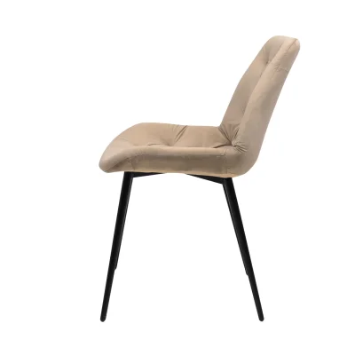 Стул AV 435, капучино бархат H-65/черный_6