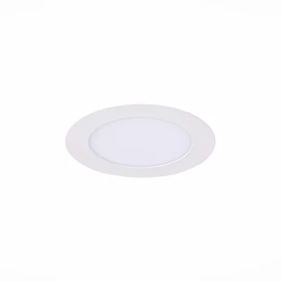 Св-к встр. Белый LED 1*6W 3000K 480Lm Ra80 110° IP20 D90xH30 220-240V Встраиваемые светильники_12
