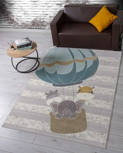 Ковер IZUMRUD F263 - LIGHT GRAY - Прямоугольник 0.8 на 1.5_3