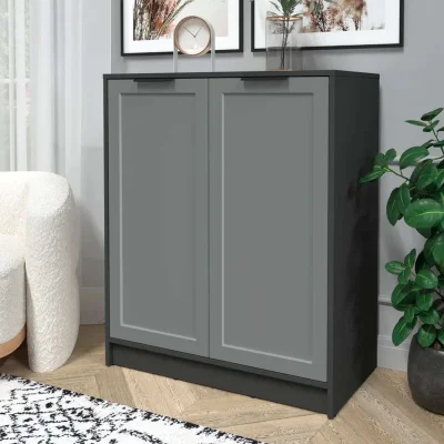 Тумба КОНЦЕПТ Тренд КТ-Т84, к.Антрацит/ф.Серый  (В1020хШ836хГ451мм)_3