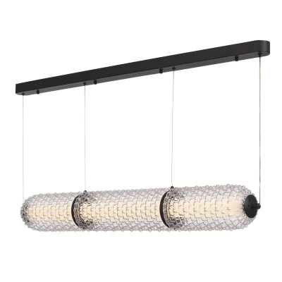 Светильник подвесной ST-Luce черный/прозрачный LED 1*37W 4000K SAGUARO_3