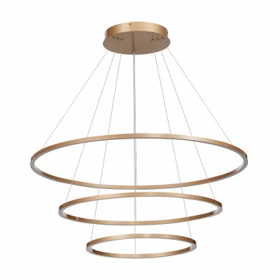 Светильник подвесной ST-Luce Золотистый/Белый LED 1*114W 4000K Подвесные светильники_4