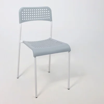 Стул JOY, серый/белый, ECONOM_17