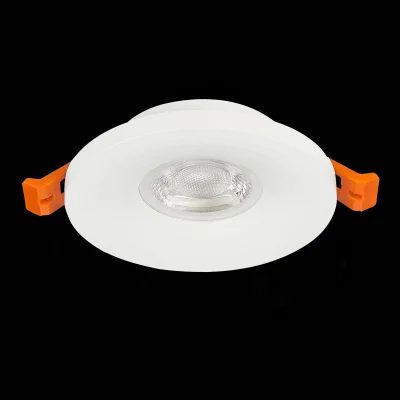 Св-к встр. Белый GU10 1*50W  D95xH27 220V Без ламп Встраиваемые светильники_4