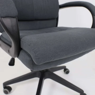 Кресло поворотное BUNNY, ткань, темно-серый_8