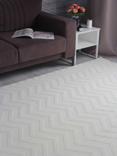 Ковер AURA PX3006 - CREAM - Прямоугольник 2 на 2.9_3