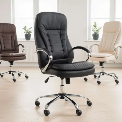 Кресло рабочее, поворотное RICHARD, кремовый_13