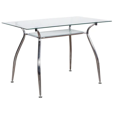 Стол PATRIZIA, хром/стекло, 1100*700*750*8/5_2
