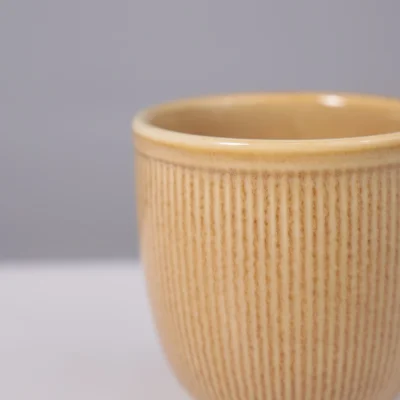 Стакан STRIA, фарфор, пшеничный, 150мл_3