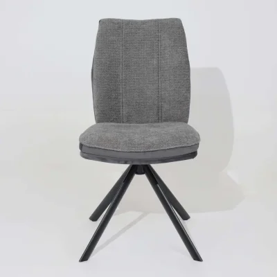 Стул SMART-R 360, g22 GRAPHITE шенилл LUX - d10 HEMATITE LUX\черный_5