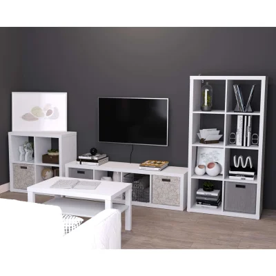 Стеллаж ФОРА 4Л 146х41х38см, белый_3