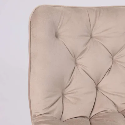 Стул барный VITO, бежевый велюр HLR-08/черный_18