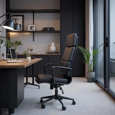 Кресло рабочее INDIGO, черный/черный_8