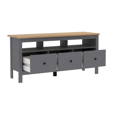 Гостиная Сага, ясень + серый. Комплект №1_12