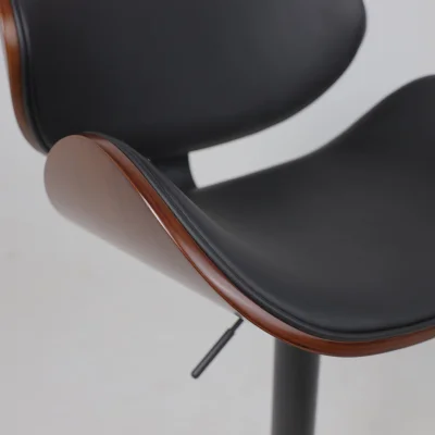 Кресло барное ROCKER, экокожа, черный/черный_14