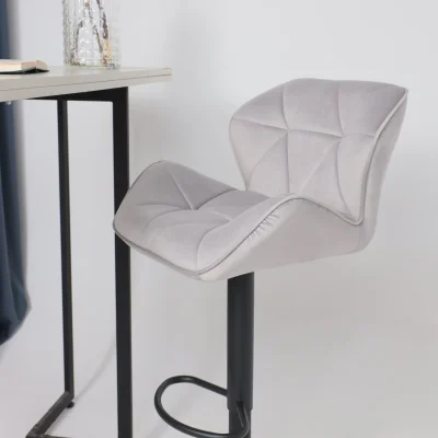 Кресло BERLIN, серый велюр HCJ-37/черный_8