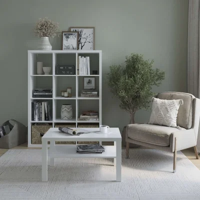 Стеллаж ФОРА 12 112х146х38см, белый_8