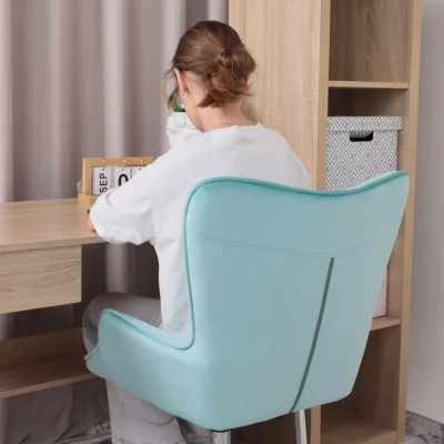 Кресло поворотное BELLA, велюр/мятный_12