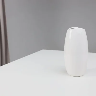 Ваза керамическая GHOST, белый, 12,5*12,5*23,5см_4