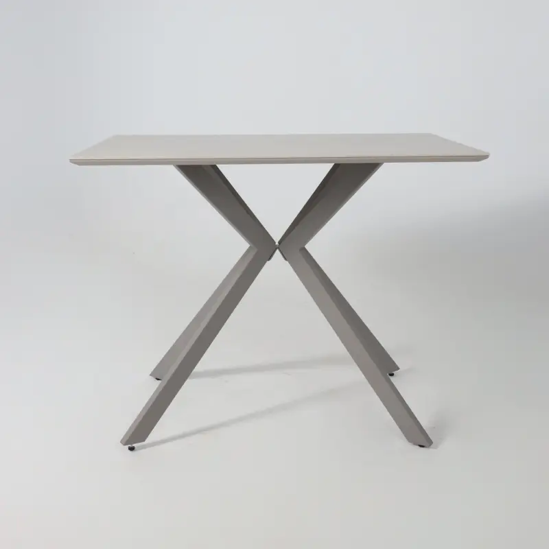 Стол AV 5026, нераздвижной 1000 х700, МДФ пленка ПВХ/керамика CARMEN LIGHT GRAY бежево-серый / бежево-серый матовый_preview_6