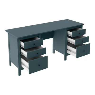 Стол письменный САГА, 161х56см, темно-бирюзовый (2.08.06.200.6 RU)_2