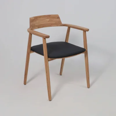 Подушка декоративная САМУРАЙ, экокожа, черный Grand17, 42*52_10